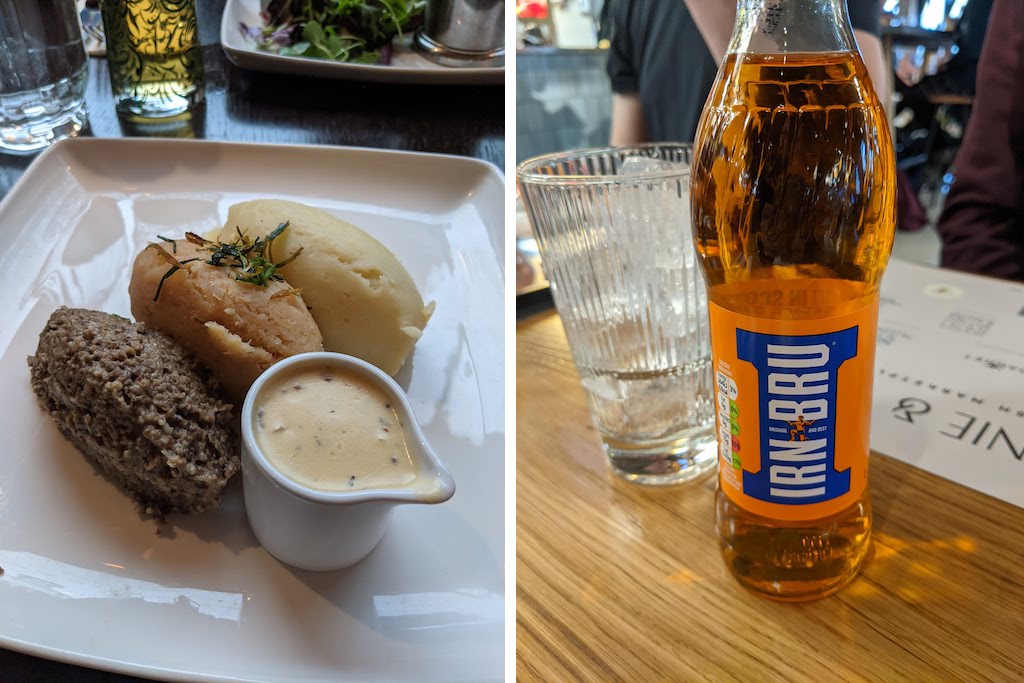 Classic Scottish food