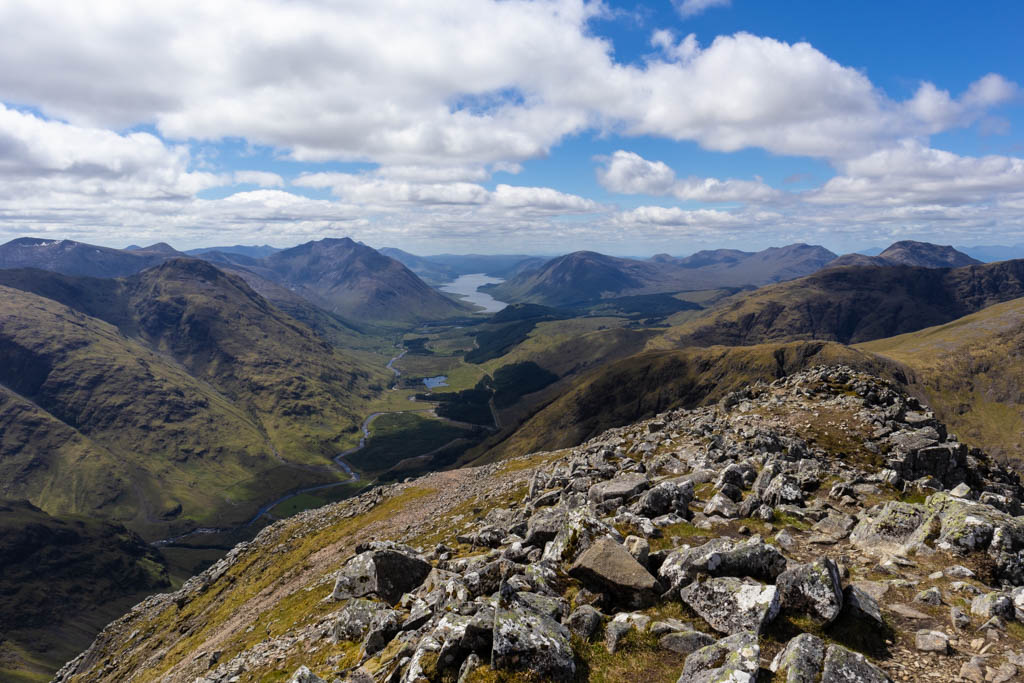 Stob Dubh summit views