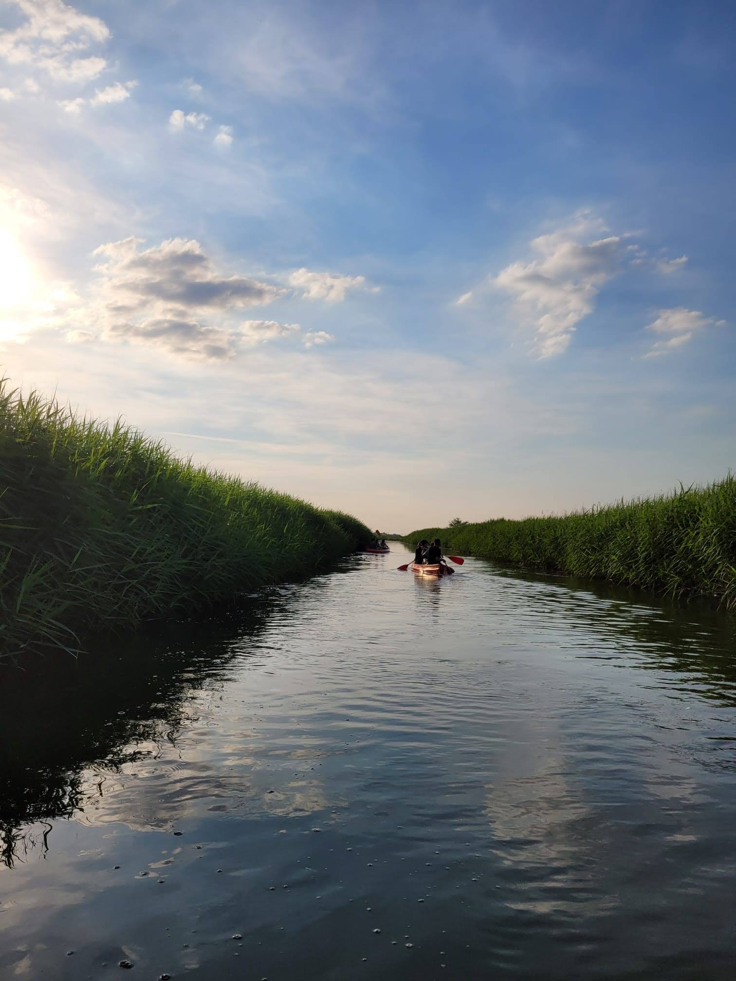 Canoeing on the Grift