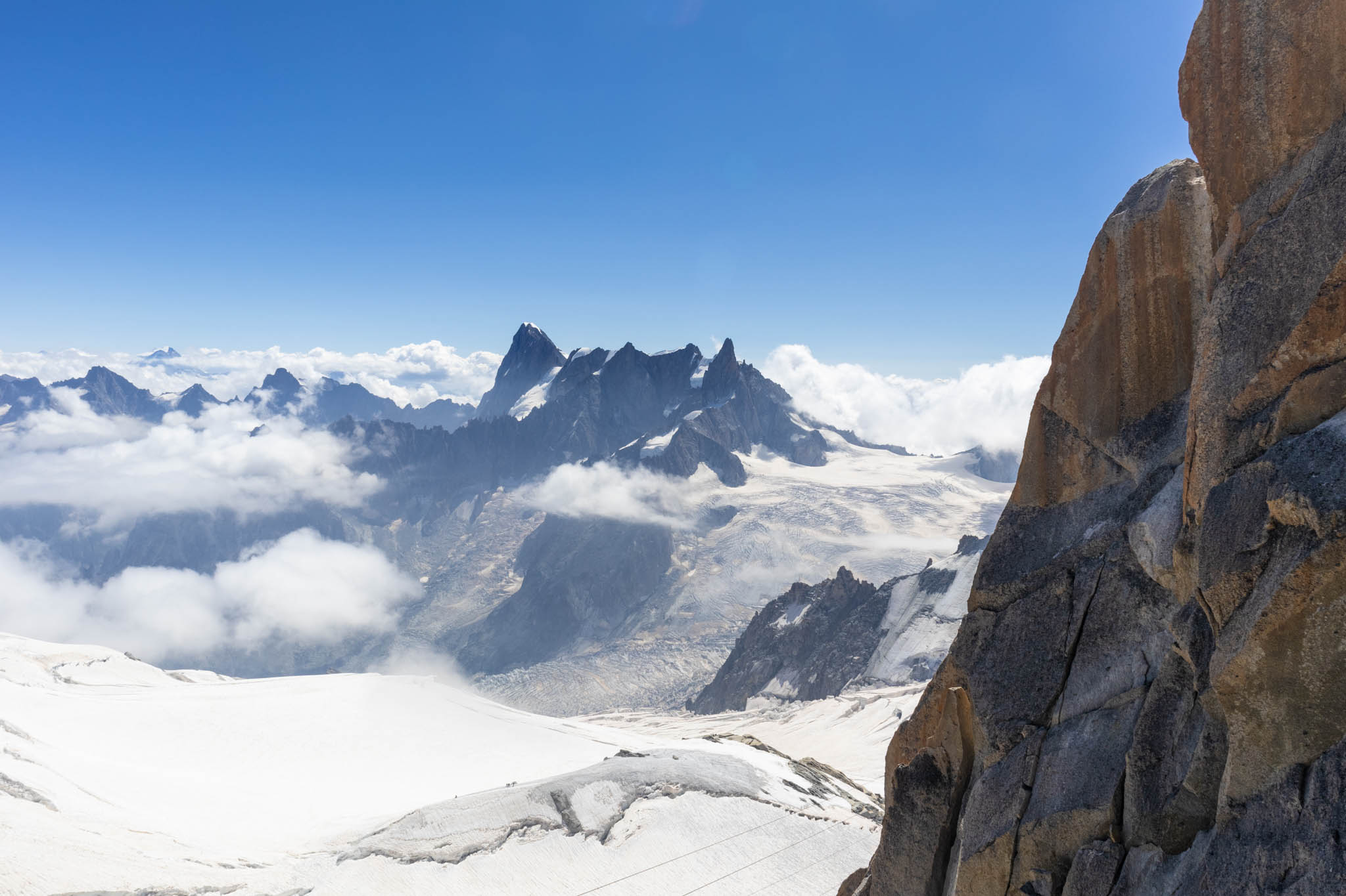 Aiguille du Midi view